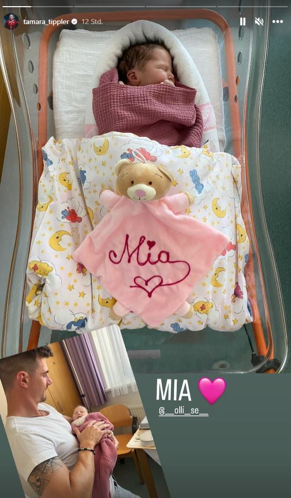 Ski-Star Tippler: Baby ist da!