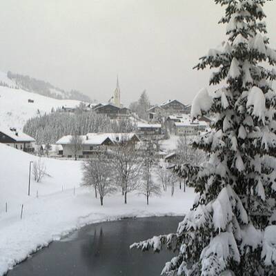 Schnee in Österreich