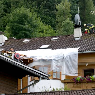 Heftige Unwetter nach Rekord-Hitze