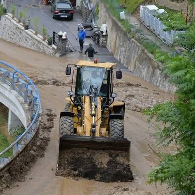 Schwere Unwetter-Schäden in Tirol