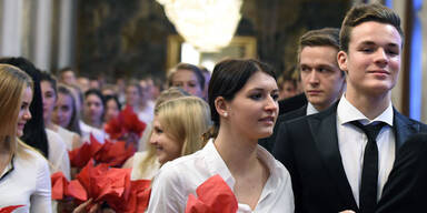 Opernball 2016: Debütanten bei der Probe