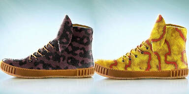 &bdquo;Stachelrochen&ldquo;-Schuhe zum Selbst z&uuml;chten.