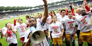 Meisterteller nach Bullen-Feier kaputt