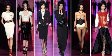 Hommage von Gaultier an Amy Winehouse