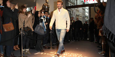 Ansturm auf Beckham-Unterw&auml;sche