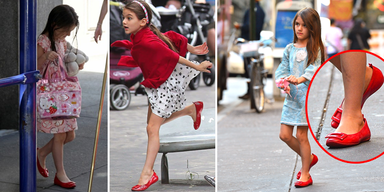 Suri liebt ihre 'Roger Vivier Schuhe'