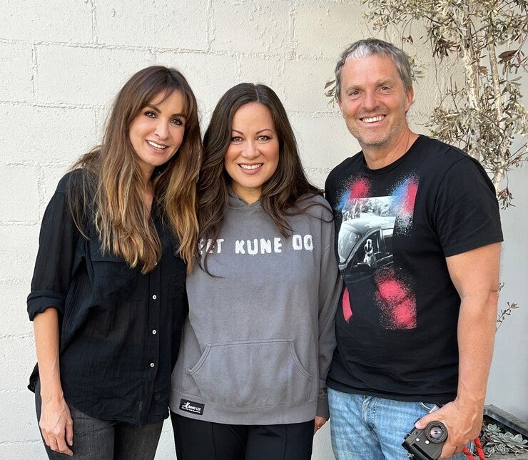 Manfred und Nelly Baumann mit Shannon Lee