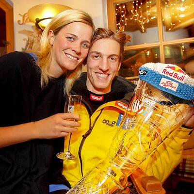 Jubel nach Triumph bei der Vierschanzen-Tournee