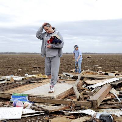Tornados wüten im Mittleren Westen der USA