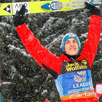 Jubel nach Triumph bei der Vierschanzen-Tournee