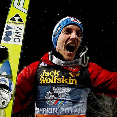 Jubel nach Triumph bei der Vierschanzen-Tournee