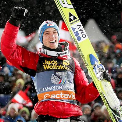 Jubel nach Triumph bei der Vierschanzen-Tournee