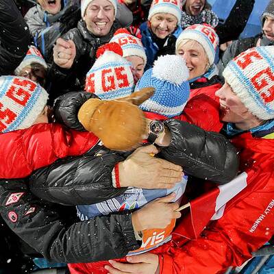 Jubel nach Triumph bei der Vierschanzen-Tournee