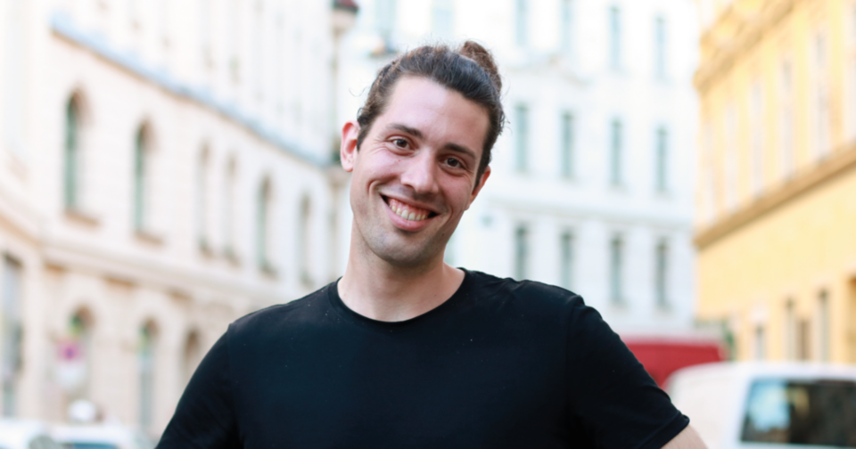 KPÖ-Bundessprecher Tobias Schweiger