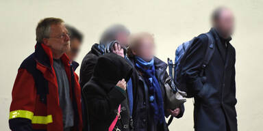 Angehörige in Frankreich gelandet