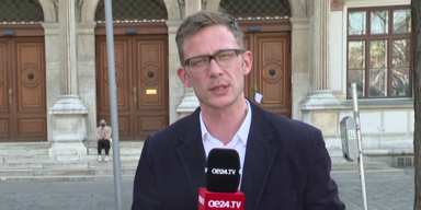 oe24.TV Reporter Thomas Herzog