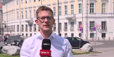 oe24.TV-Reporter Thomas Herzog