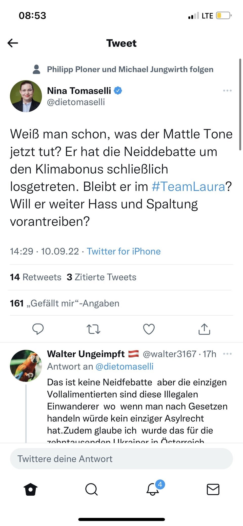 Grüne verhöhnen nach Sachslehner-Rücktritt ÖVP