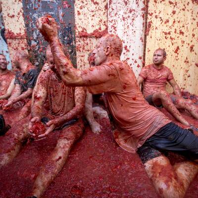 Die größte Tomatenschlacht der Welt