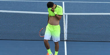 Tennis-Rowdy Tomic hart bestraft