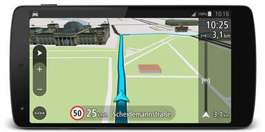 Neue TomTom Navi-App für Android im Test