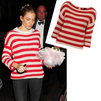 Olivia Palermo in einem Zara Kleid um 48 Euro 