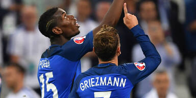 Griezmann Pogba
