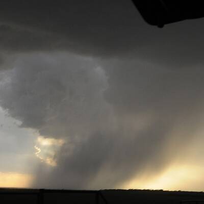 Vorboten des Tornados