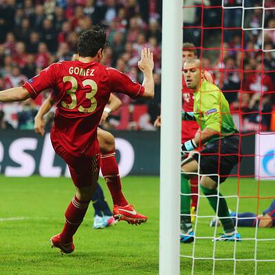 Alle Tore der Bayern gegen Barca