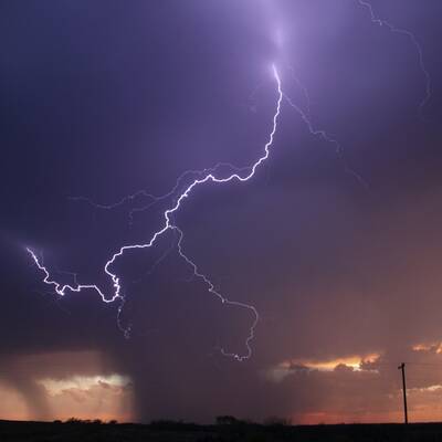 Vorboten des Tornados