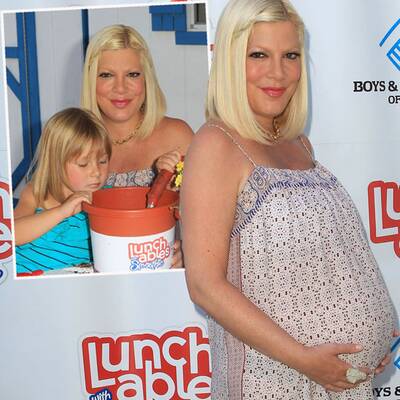 Tori Spelling als werdende Mama