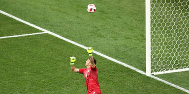Uruguay-Goalie macht den Karius