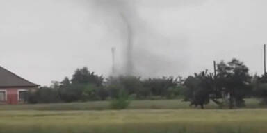 Tornado wütete in Ungarn