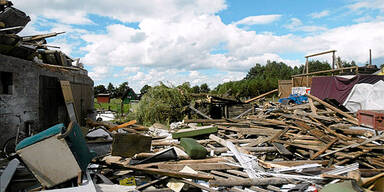 Video: Tornado verwüstet Polen