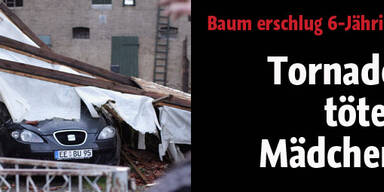 Tornado tötet Mädchen