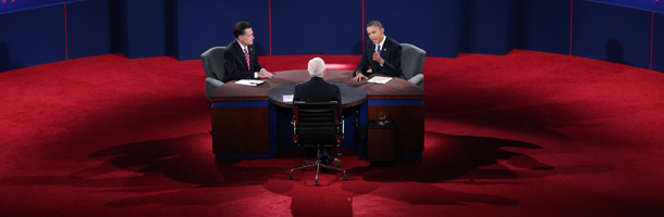 3. TV-Duell: Obama herzt Romneys Enkel