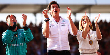 Mercedes-Boss Toto Wolff mit Frau Susie