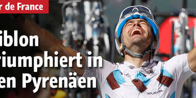Franzose Riblon triumphiert in Pyrenäen