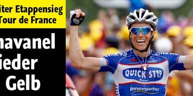 Chavanel nach 2. Etappensieg in Gelb