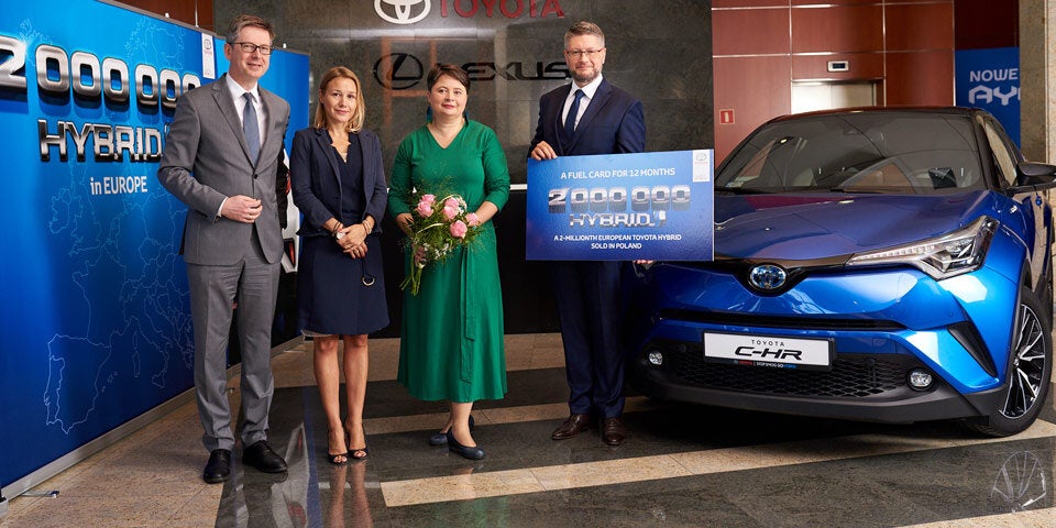 2 Millionen Hybrid-Toyotas in Europa