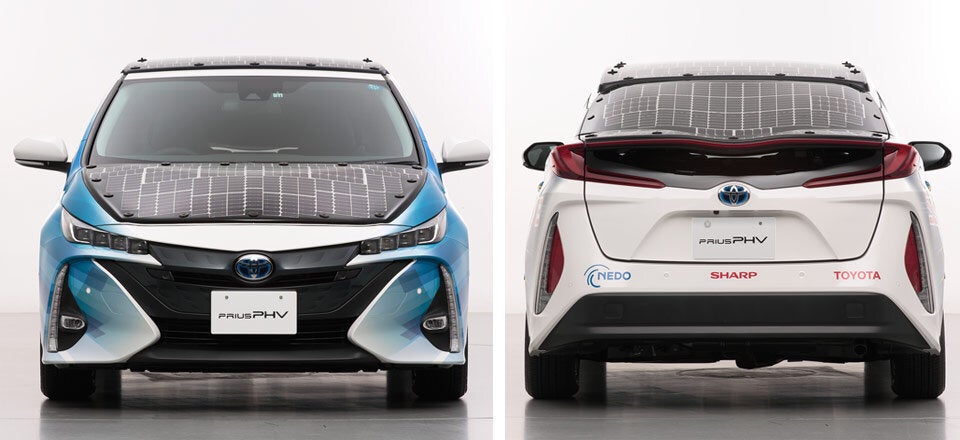 Toyota Hybrid: Sonne verlängert Reichweite