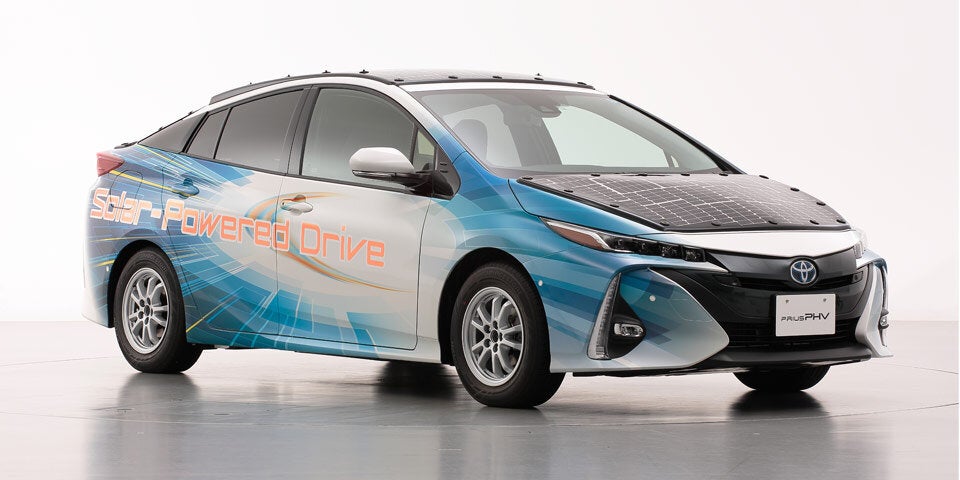 Toyota Hybrid: Sonne verlängert Reichweite