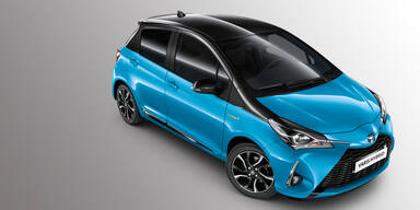 Toyota Yaris Hybrid als "Cyan Edition"