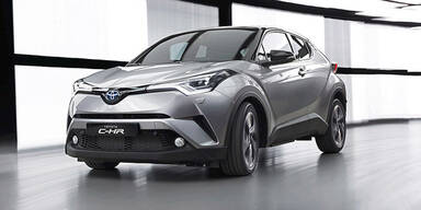 Toyota C-HR greift bei den Kompakt-SUVs an