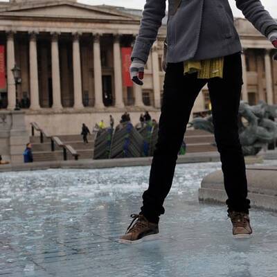 Schneechaos in Europa