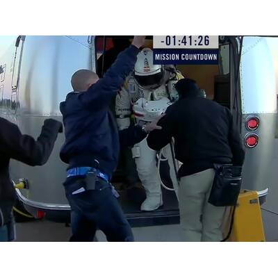 Die Bilder vom Stratos-Jump