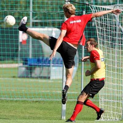 Team schwört sich auf Färöer-Spiel ein