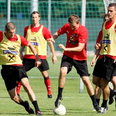 Team schwört sich auf Färöer-Spiel ein