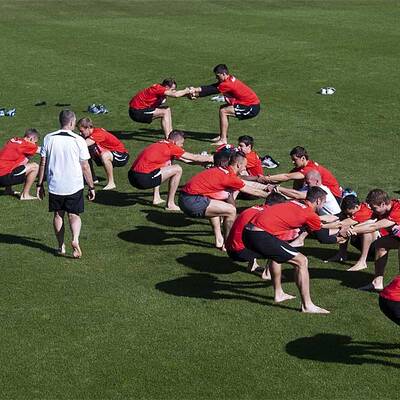 Roger Spry lässt ÖFB-Stars schwitzen