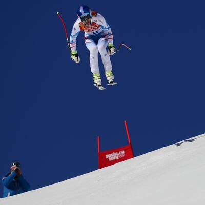 Bilder vom 1. Abfahrtstraining der Herren